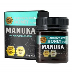 Harden’s Own Honey - Premium Series Manuka NPA15+ / MGO514+ (UMF15+) 250g