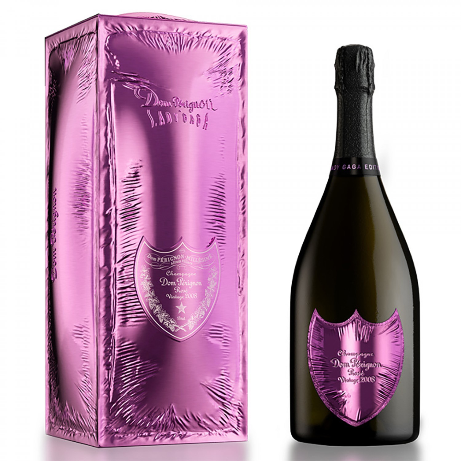 2008 Dom Perignon Rose x Lady Gaga limited edition, 750ml