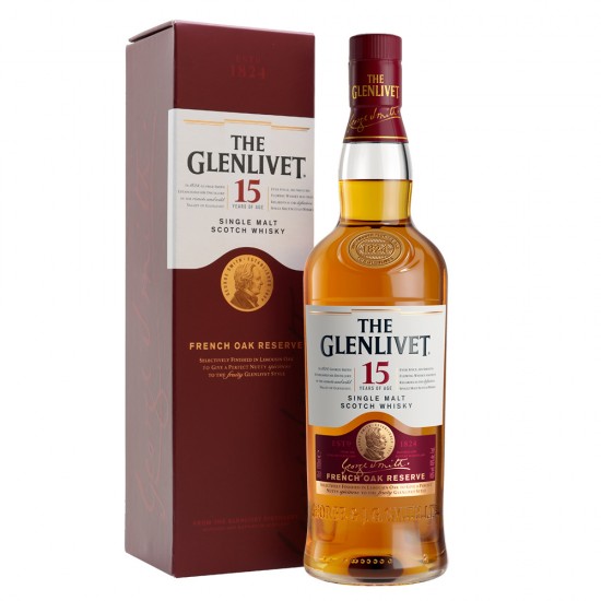 The Glenlivet 15 Years Old Single Malt Whisky 700ml