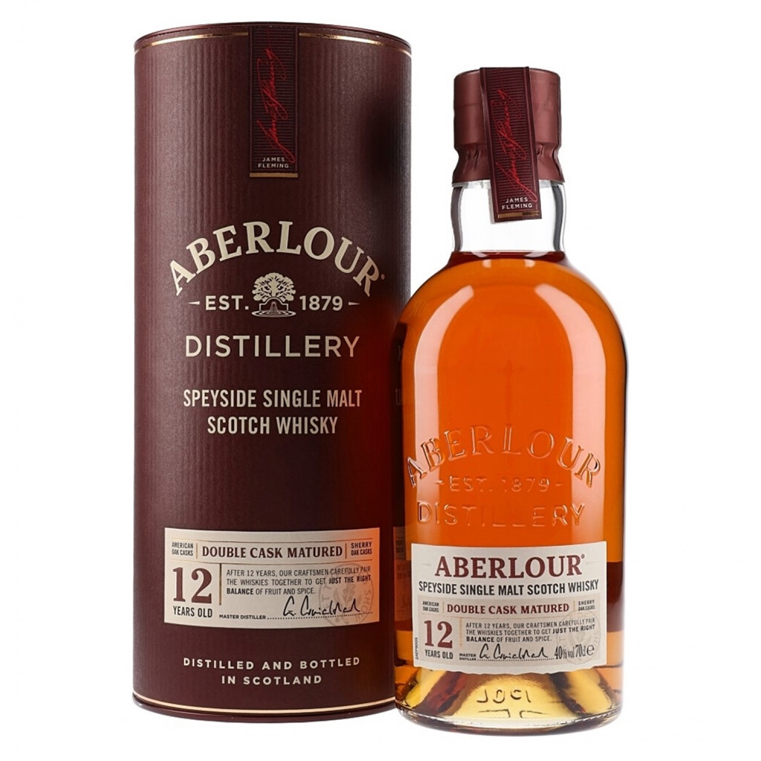 Aberlour 12 Year Old Speyside Scotch Whisky 700ml