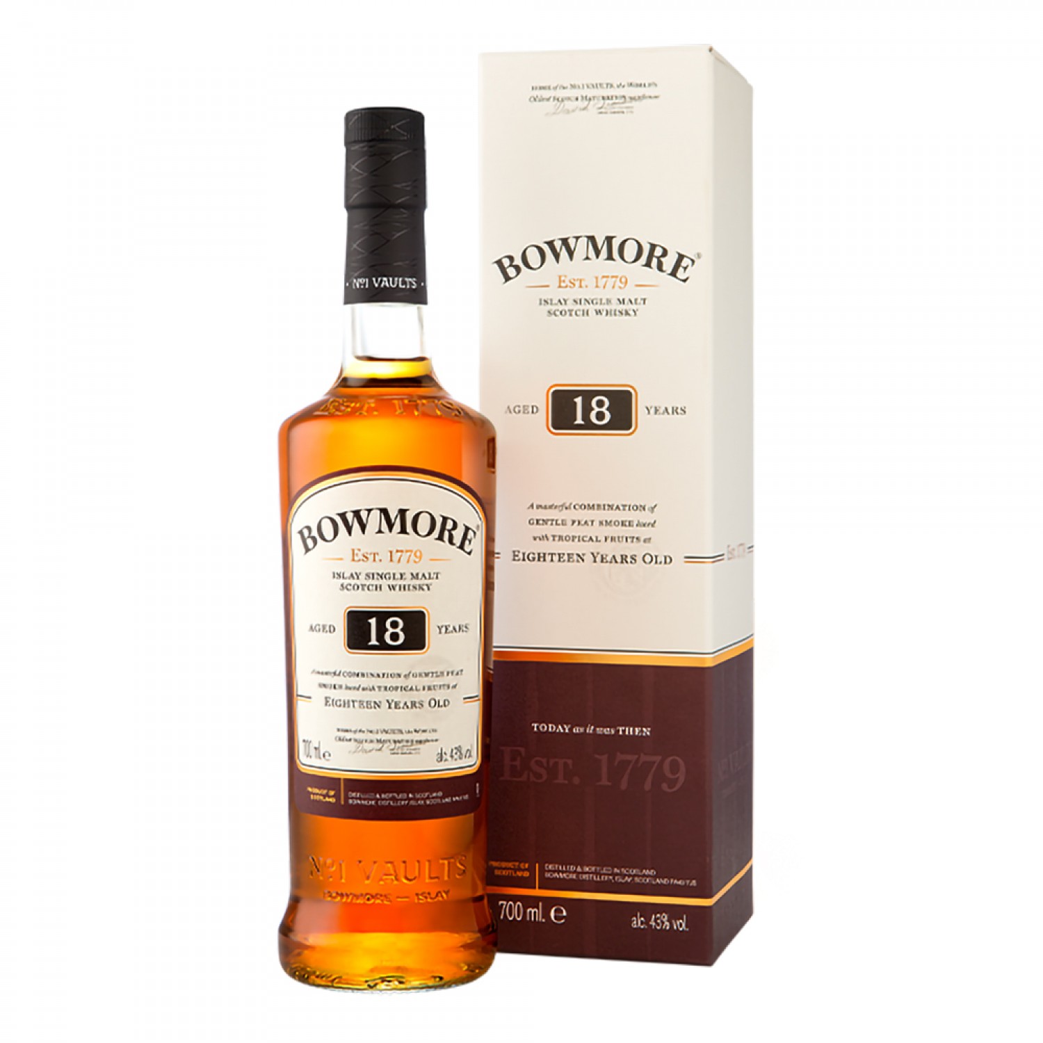 Bowmore 18 Year Old Islay Single Malt Scotch Whisky 700ml