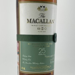 The Macallan Fine Oak Triple Cask Matured 25 Year Old Single Malt Scotch Whisky 700ml
