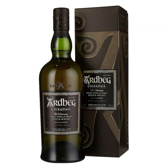 Ardbeg Uigeadail Islay Single Malt Scotch Whisky, 700ml