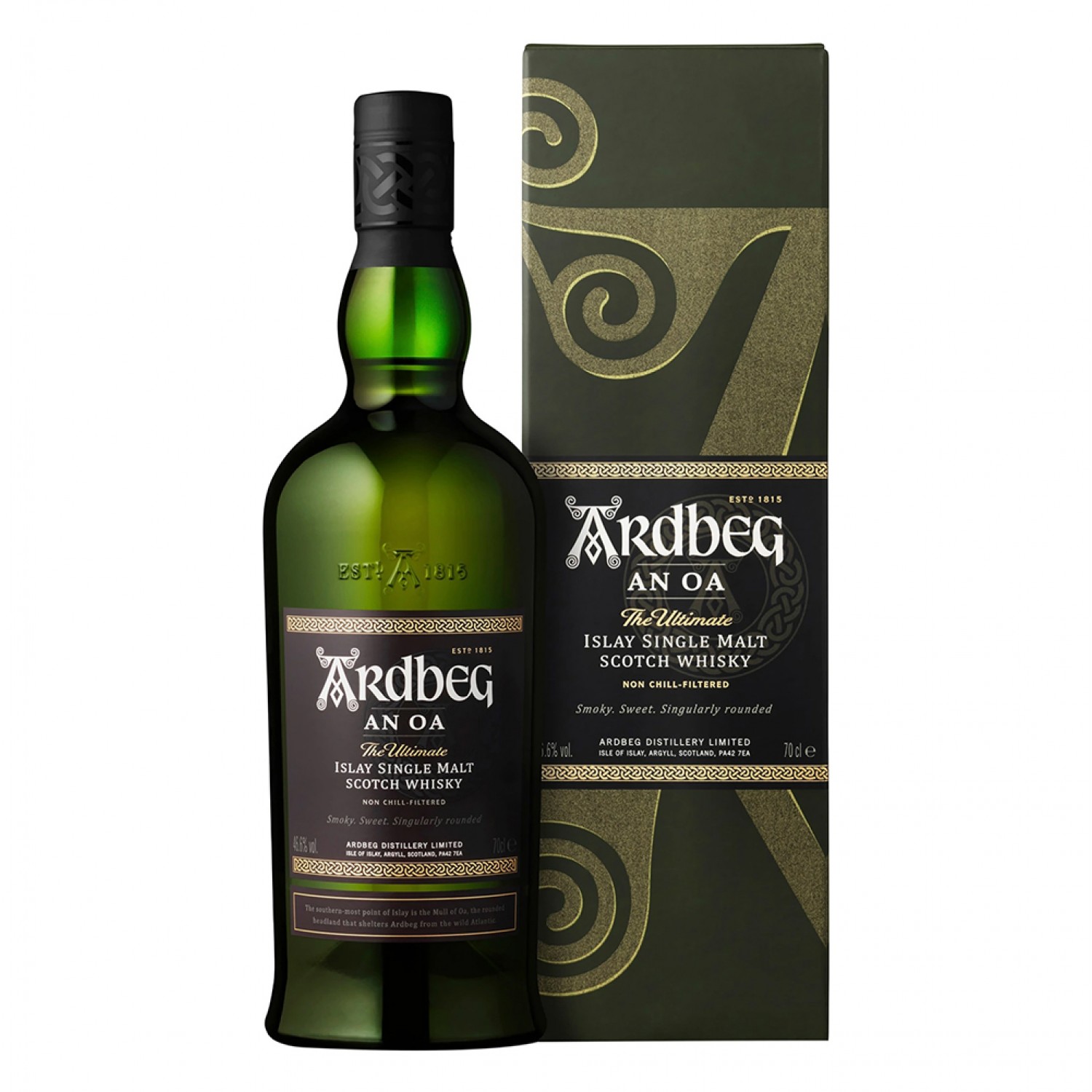 Ardbeg An Oa Islay Single Malt Scotch Whisky, 700ml