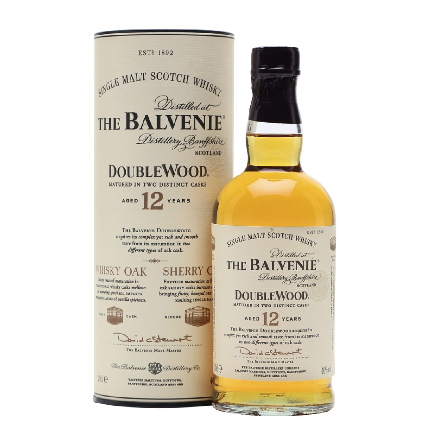 The Balvenie 12 Years Old Double Wood Single Malt Whisky 700ml