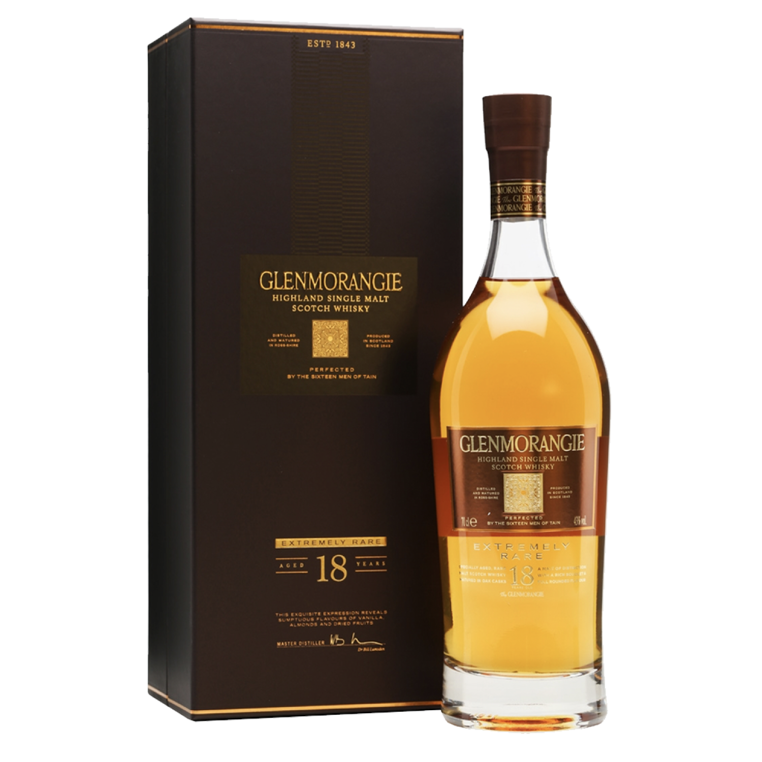 Glenmorangie 18 Years Old Single Malt Whisky 700ml