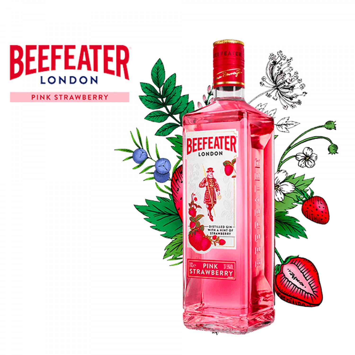 Beefeater Pink Strawberry Gin 700ml