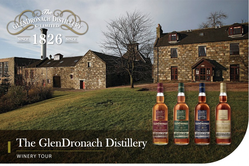 The GlenDronach distillery