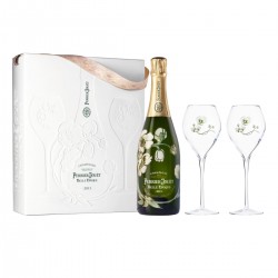 Perrier Jouet Belle Epoque 2013 With Two Flutes Gift Box Set, 750ml